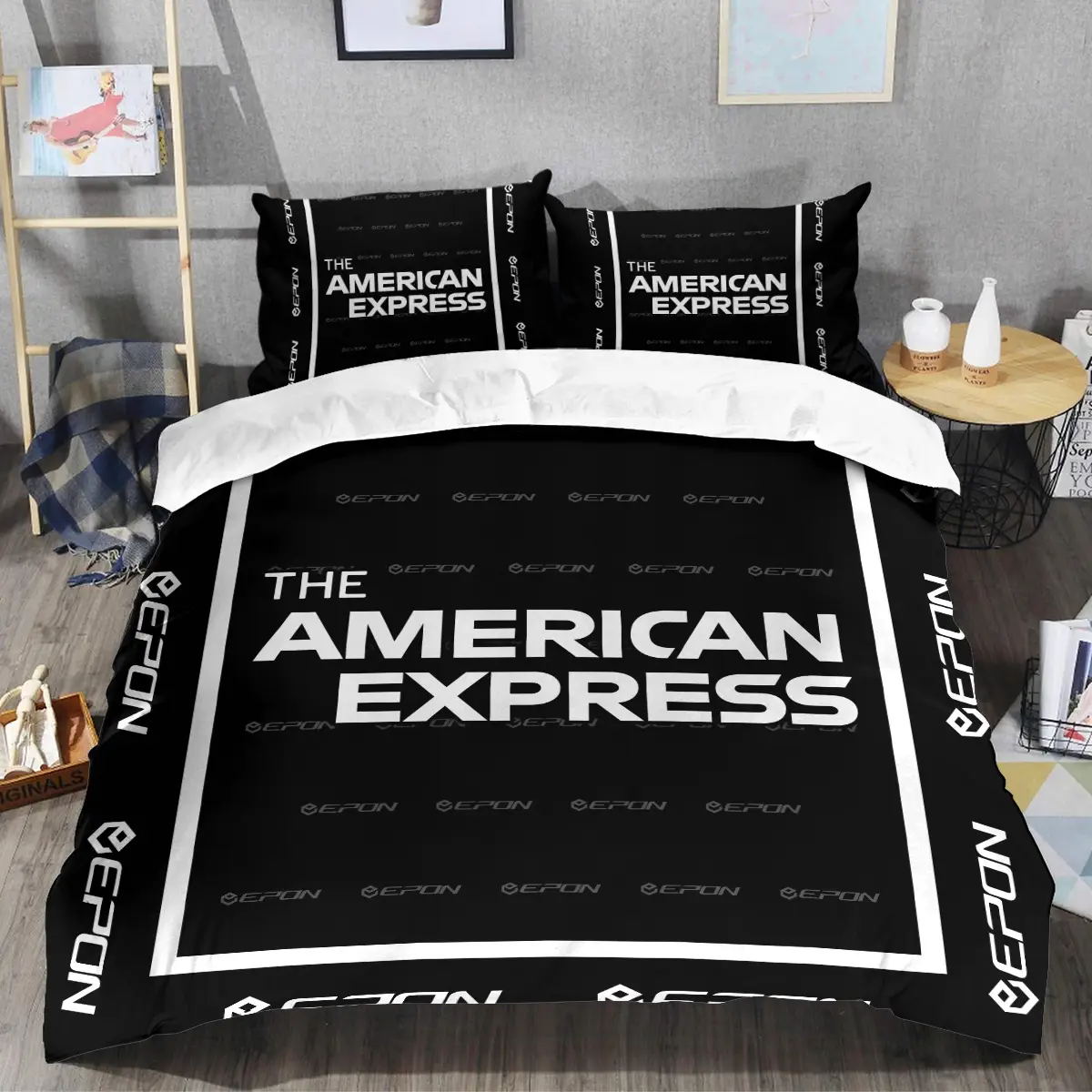 The American Express Golf Tournament Epon Brand Exclusive Logo All Over Prints BLAEG221024A01EPSJT - Bedding Set