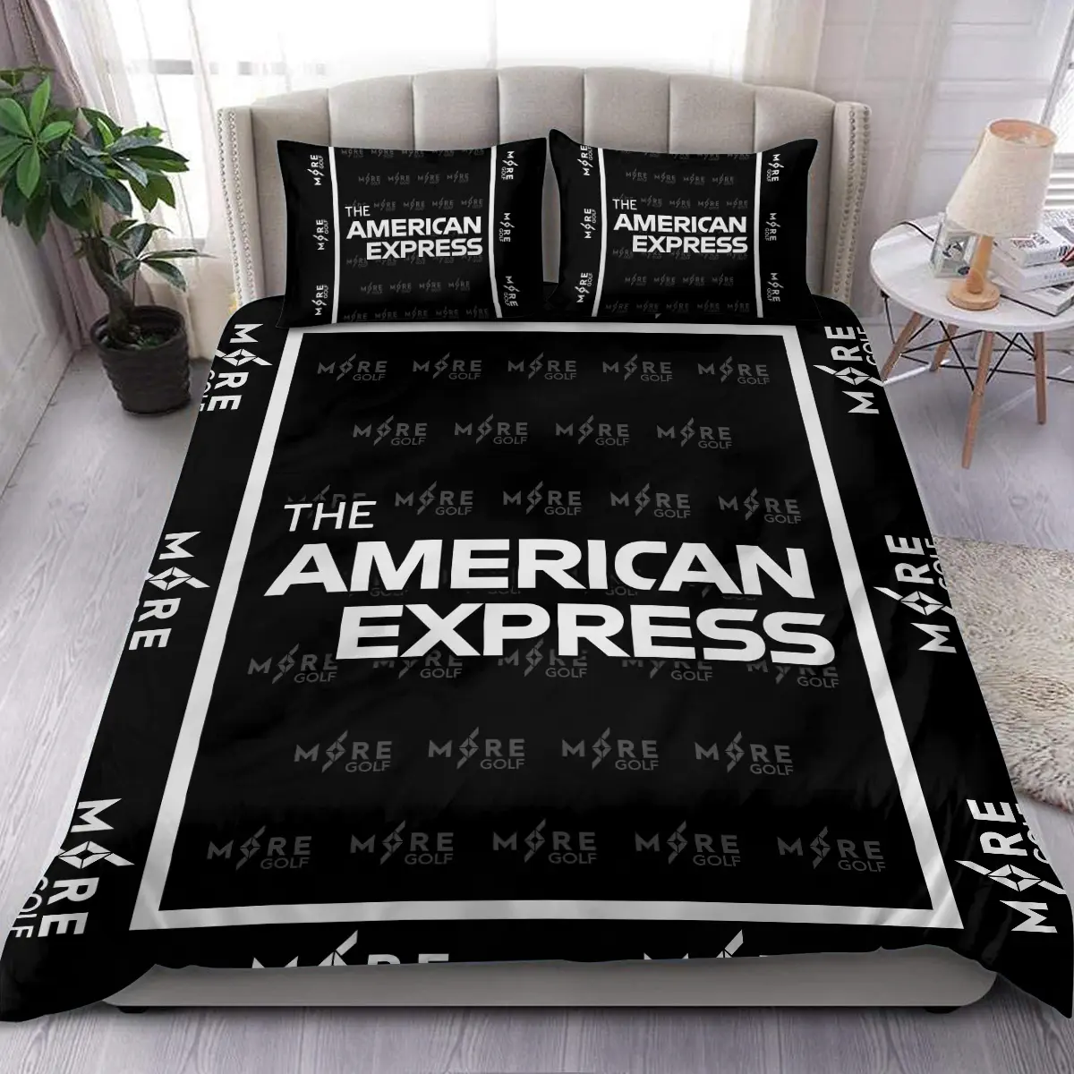 FedEx St. Jude Championship Tournament More Golf Brand Exclusive Logo All Over Prints BLFED221024A01MORBLK - Blanket