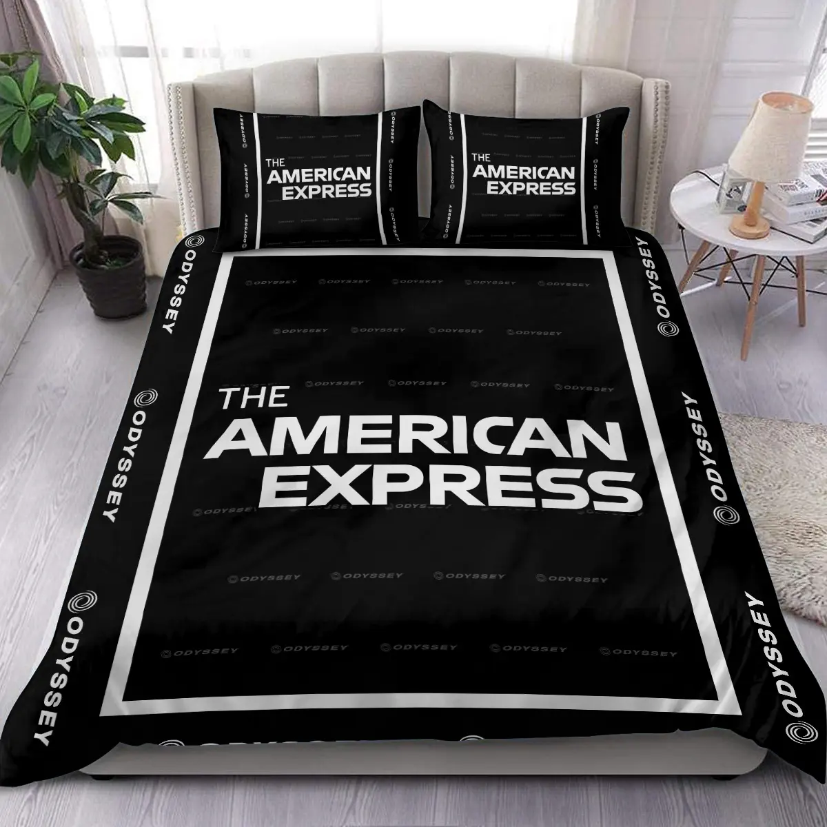 The American Express Golf Tournament Odyssey Brand Exclusive Logo All Over Prints BLAEG221024A01ODSJT - Bedding Set