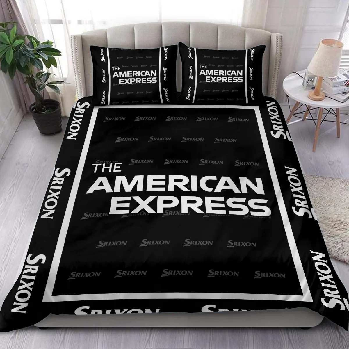 The American Express Golf Tournament Srixon Brand Exclusive Logo All Over Prints BLAEG221024A01SRSJT - Bedding Set