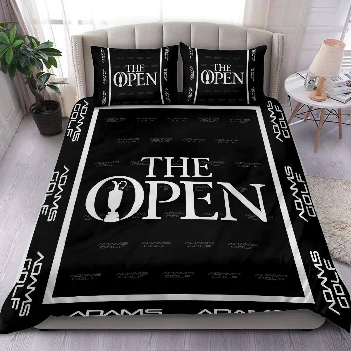 125th U.S. Open Tournament Adams Golf Brand Exclusive Logo All Over Prints BL125221024A01AGSJT - Bedding Set