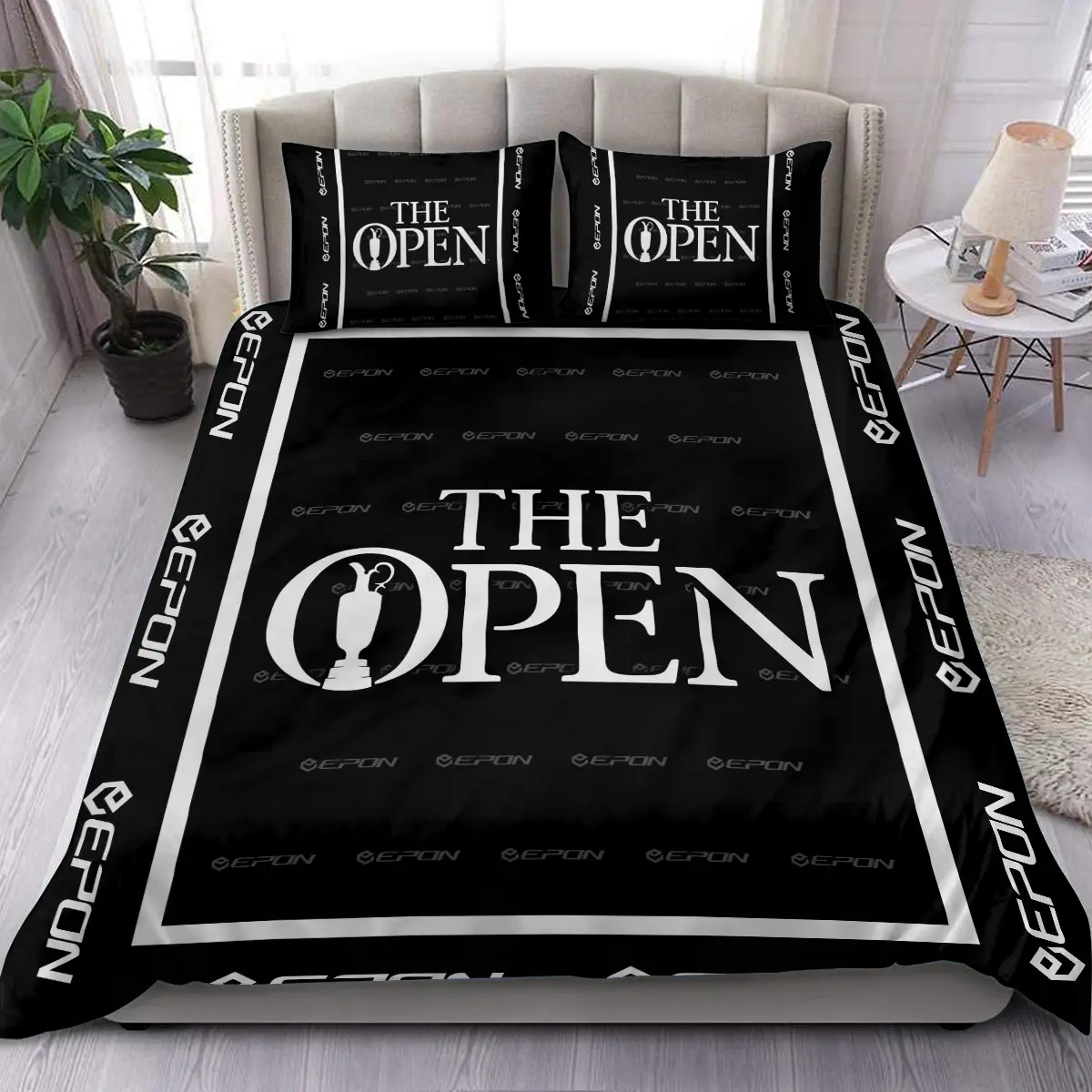 125th U.S. Open Tournament Epon Brand Exclusive Logo All Over Prints BL125221024A01EPSJT - Bedding Set