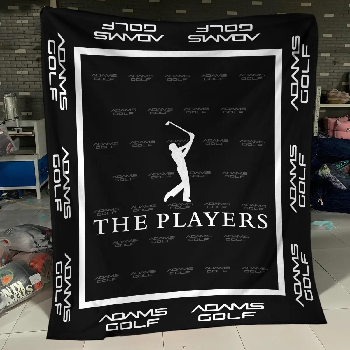 Ryder Cup Tournament Adams Golf Brand Exclusive Logo All Over Prints BLRC221024A01AGBLK - Blanket