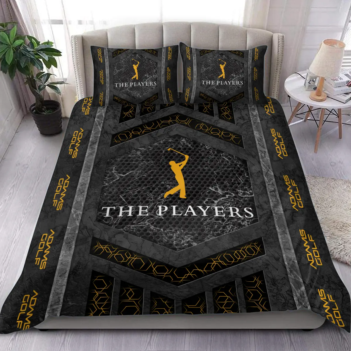 The Players Championship Tournament Adams Golf Brand Exclusive Logo All Over Prints BLTPS231024A01AGSJT - Bedding Set