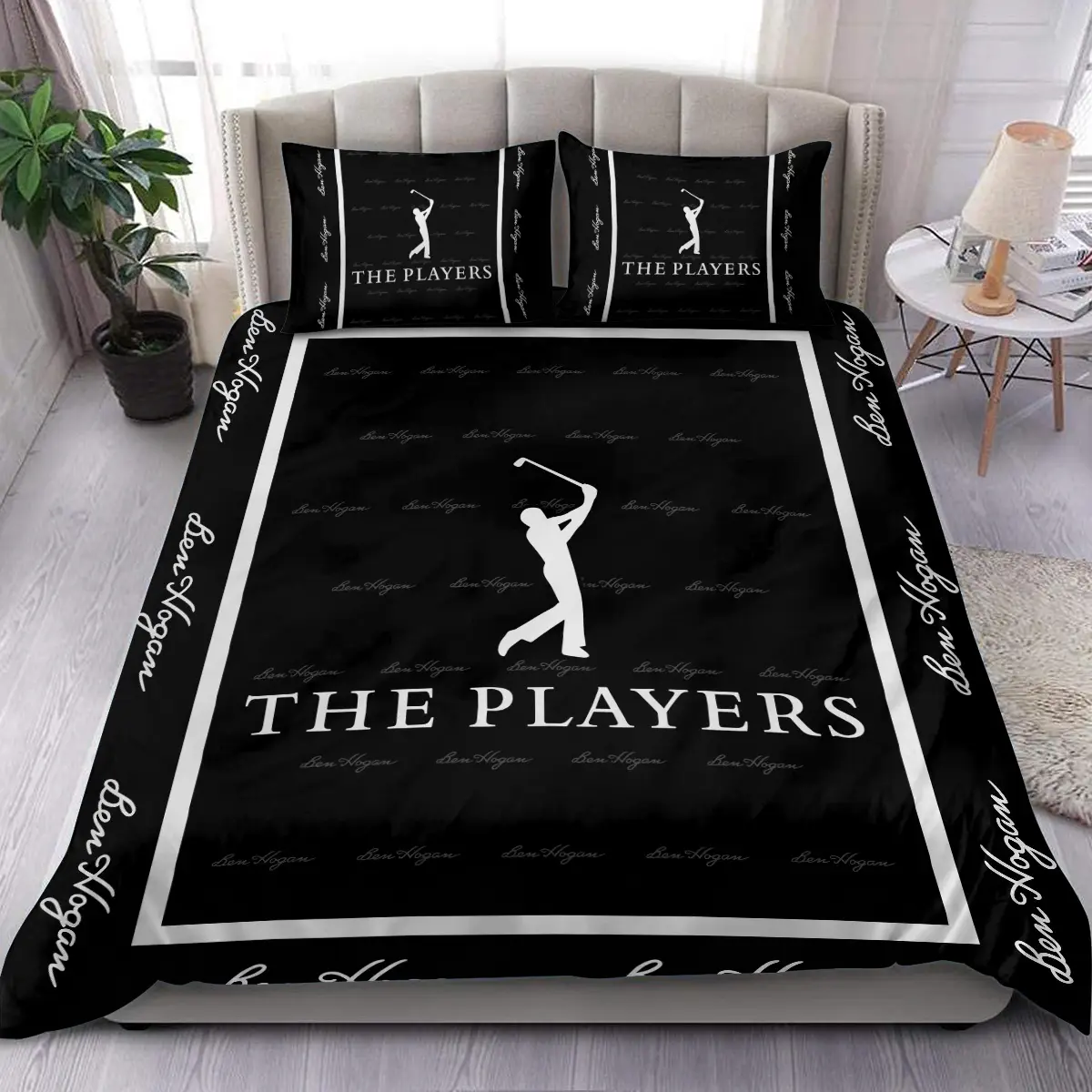 The Players Championship Tournament Ben Hogan Brand Exclusive Logo All Over Prints BLTPS221024A01BHSJT - Bedding Set