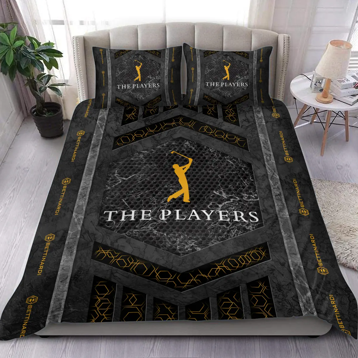 The Players Championship Tournament Bettinardi Golf Brand Exclusive Logo All Over Prints BLTPS231024A01BGSJT - Bedding Set