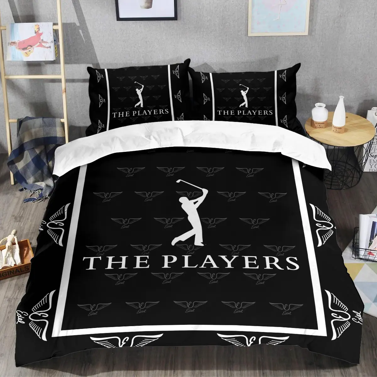 The Players Championship Tournament Edel Golf Brand Exclusive Logo All Over Prints BLTPS221024A01EGSJT - Bedding Set