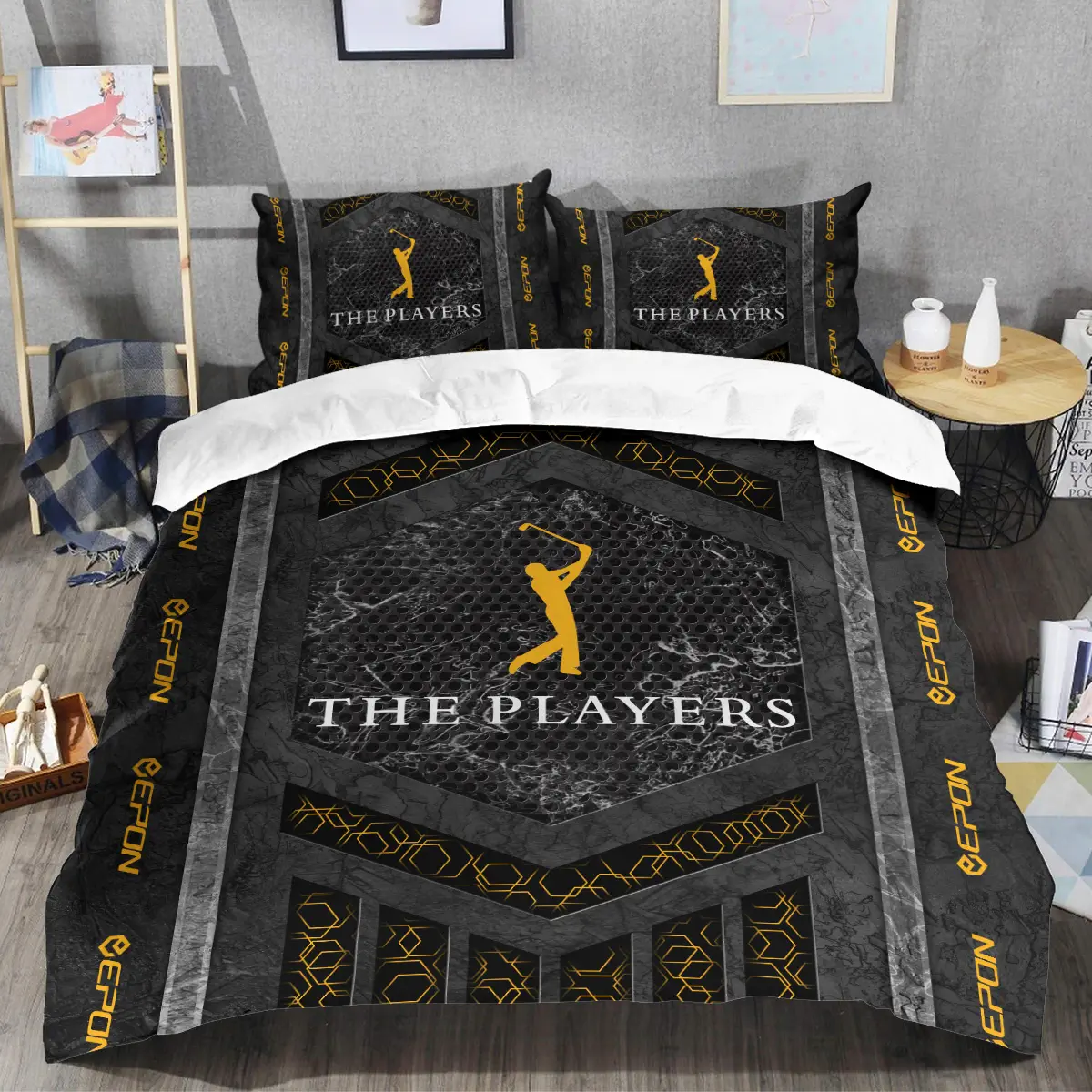 The Players Championship Tournament Epon Brand Exclusive Logo All Over Prints BLTPS231024A01EPSJT - Bedding Set