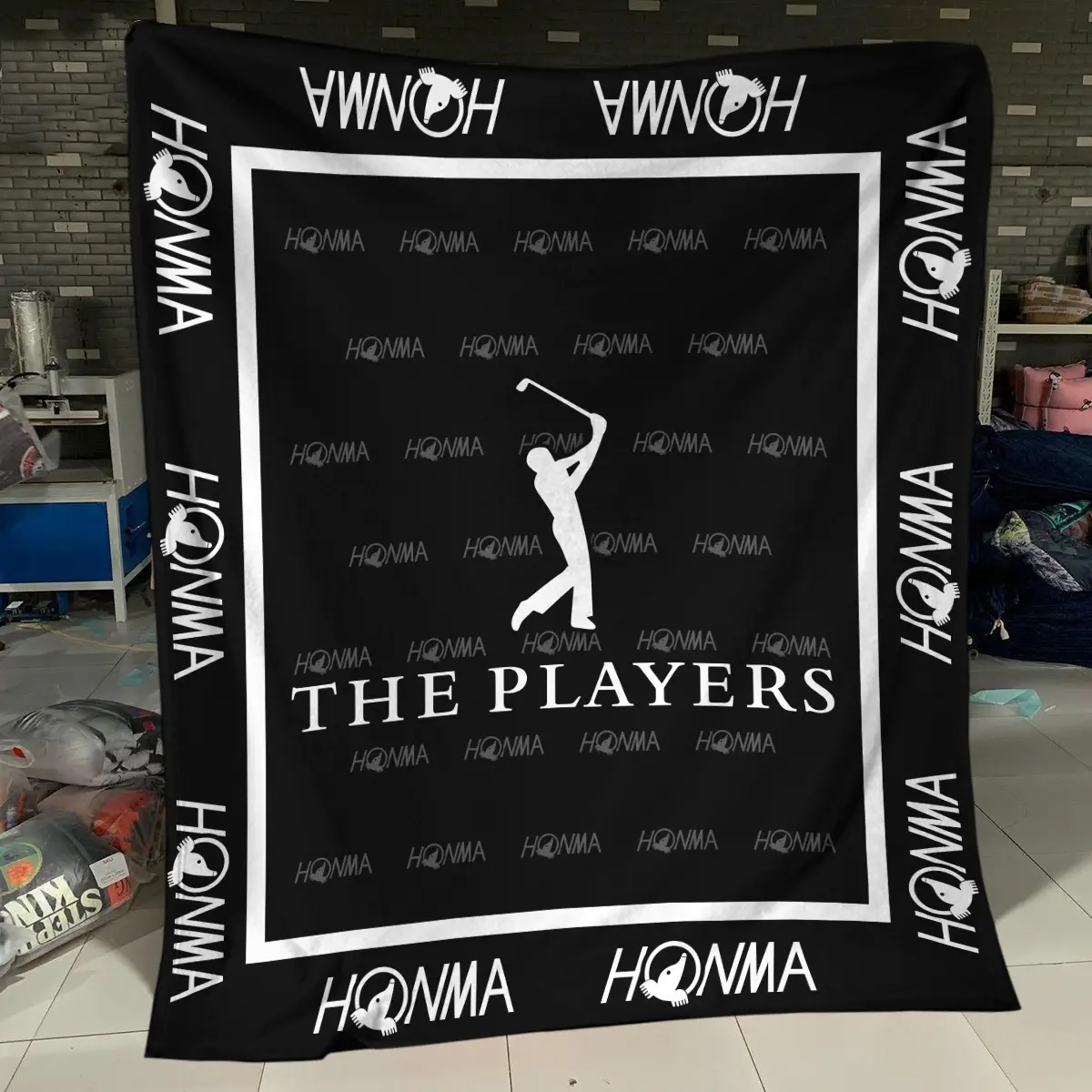 The Players Championship Tournament Honma Brand Exclusive Logo All Over Prints BLTPS221024A01HOSJT - Bedding Set