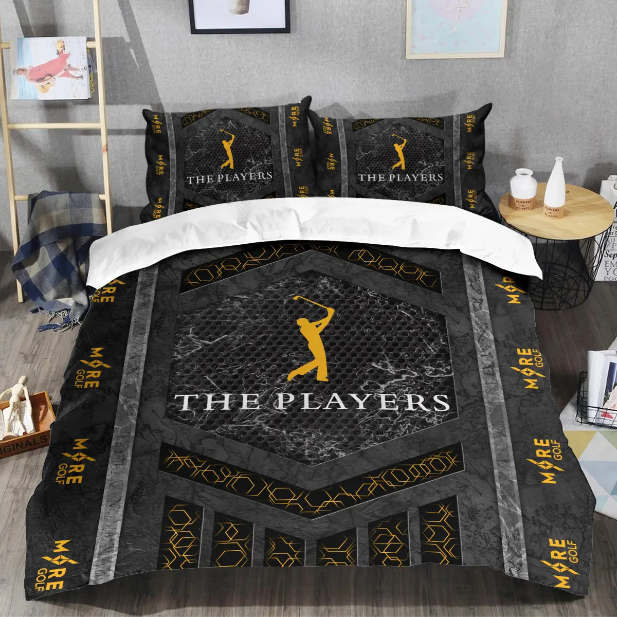 The Players Championship Tournament More Golf Brand Exclusive Logo All Over Prints BLTPS231024A01MORSJT - Bedding Set