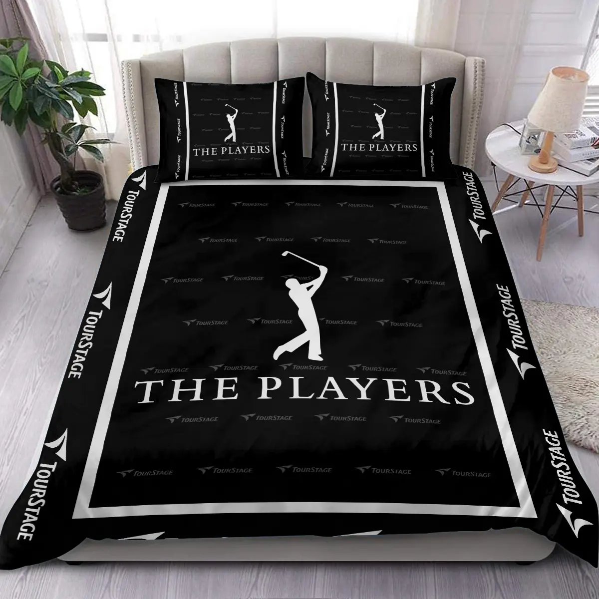 LPGA Tournament Tourstage Brand Exclusive Logo All Over Prints BLLPGA221024A01TOUSJT - Bedding Set