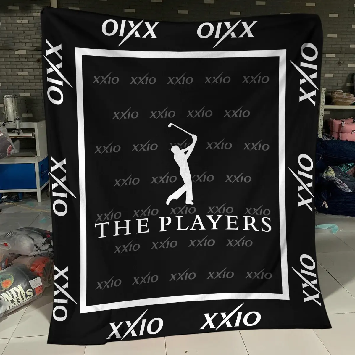 Ryder Cup Tournament XXIO Brand Exclusive Logo All Over Prints BLRC221024A01XXBLK - Blanket