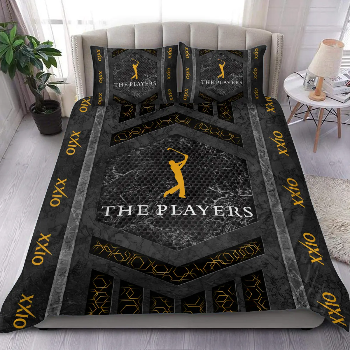 LPGA Tournament XXIO Brand Exclusive Logo All Over Prints BLLPGA231024A01XXBLK - Blanket