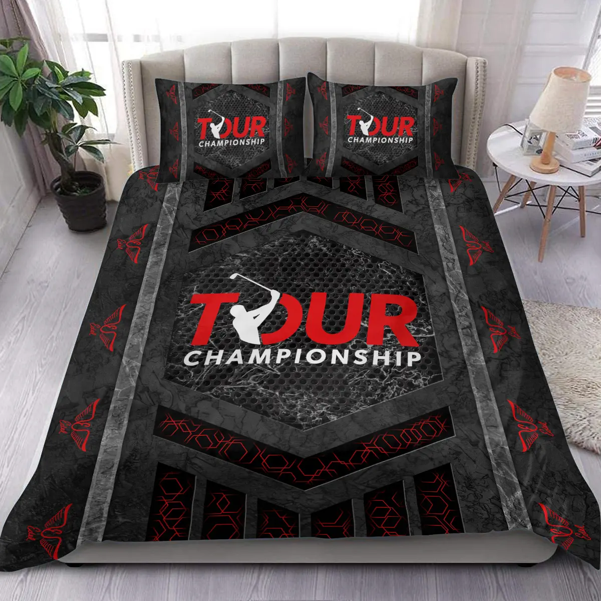 TOUR Championship Tournament Edel Golf Brand Exclusive Logo All Over Prints BLTC231024A01EGSJT - Bedding Set