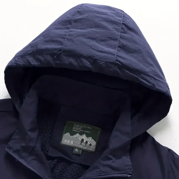 Bridgestone Golf PGA Tour Champions Exclusive Logo Waterproof Outdoor Jacket HOPGA261124A01BRWOJ - Blue - Image 4