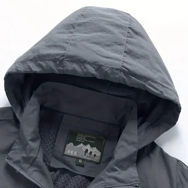 Callaway 2025 PGA Championship Exclusive Logo Waterproof Outdoor Jacket HOPGA191124A01CLWWOJ - Gray - Image 4